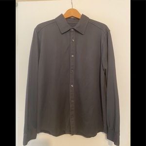 Button up dress short for men